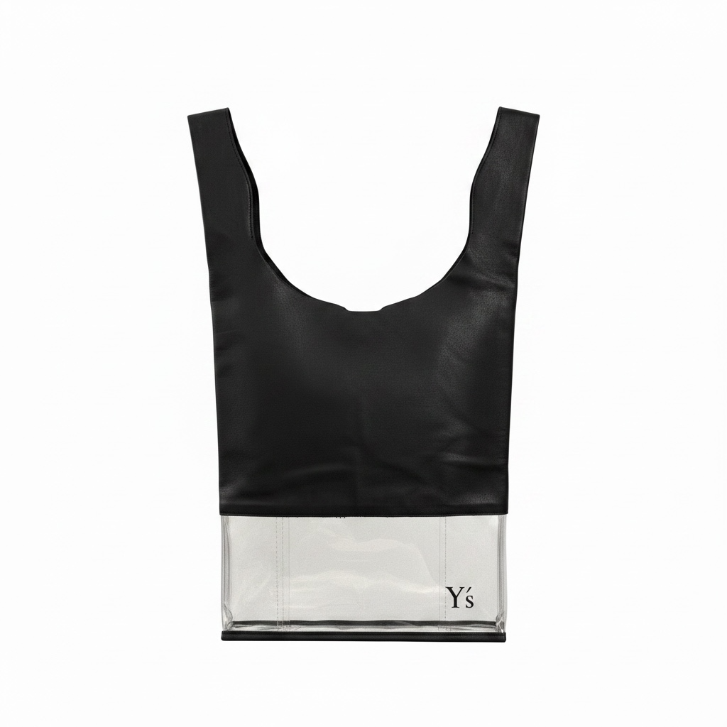 Y'S Yohji Yamamoto Transparent Leather Bag