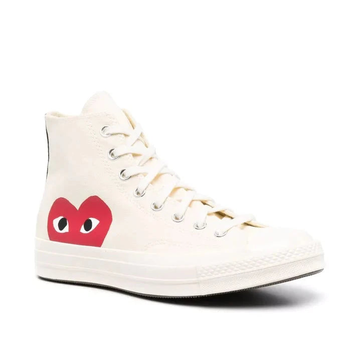 CDG Play x Converse Chuck Taylor Hi